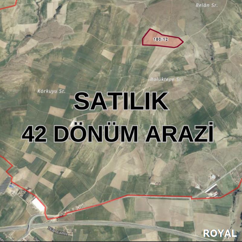 ROYAL'DEN -imar sınırına çok yakın -TEK TAPU-KISA SÜRELİ FİYAT -