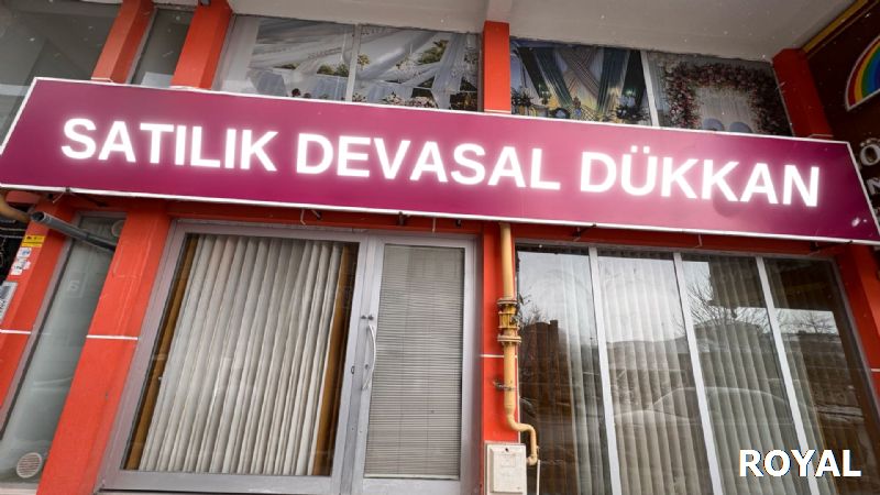 ROYAL'DEN HANBAŞINDA 890 M²LİK DEVASA DÜKKAN VE YÜKSEK KİRA...!