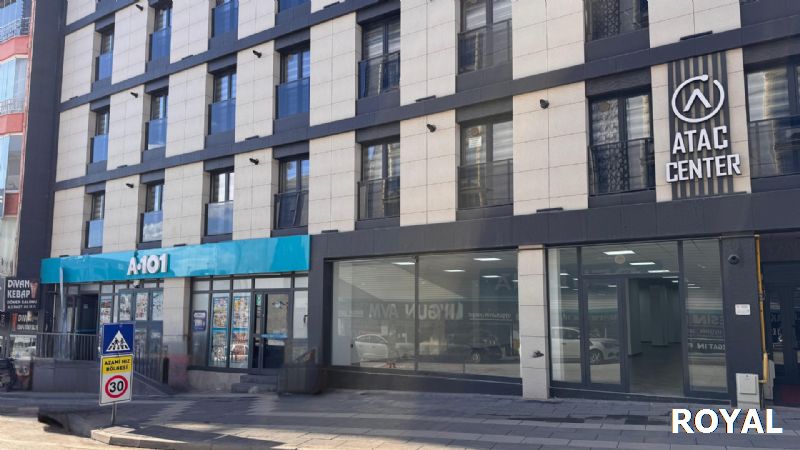 ROYAL'DEN 320 M² LİK ŞEHRİN EN DEĞERLİ NOKTASINDA SIFIR DÜKKAN